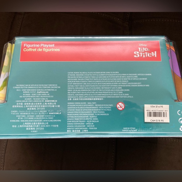 Disney Lilo & Stitch Figurine Playset 6 Figures Play Set NEW (Cake Topper) - Picture 9 of 9